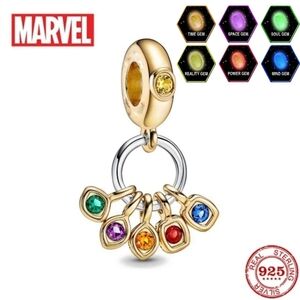 BOGO! Bundle to get the discount!!  925 Silver Marvel Gauntlet Stones